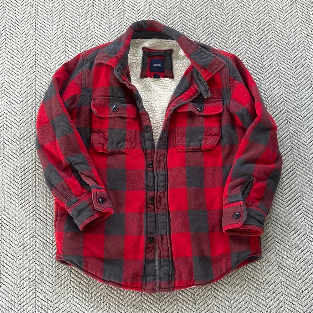 Gap Kids buffalo Plaid jacket